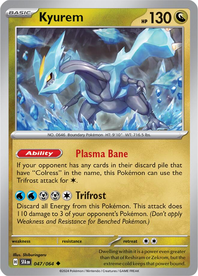 Kyurem (047/064) [Scarlet & Violet: Shrouded Fable] | Good Games North