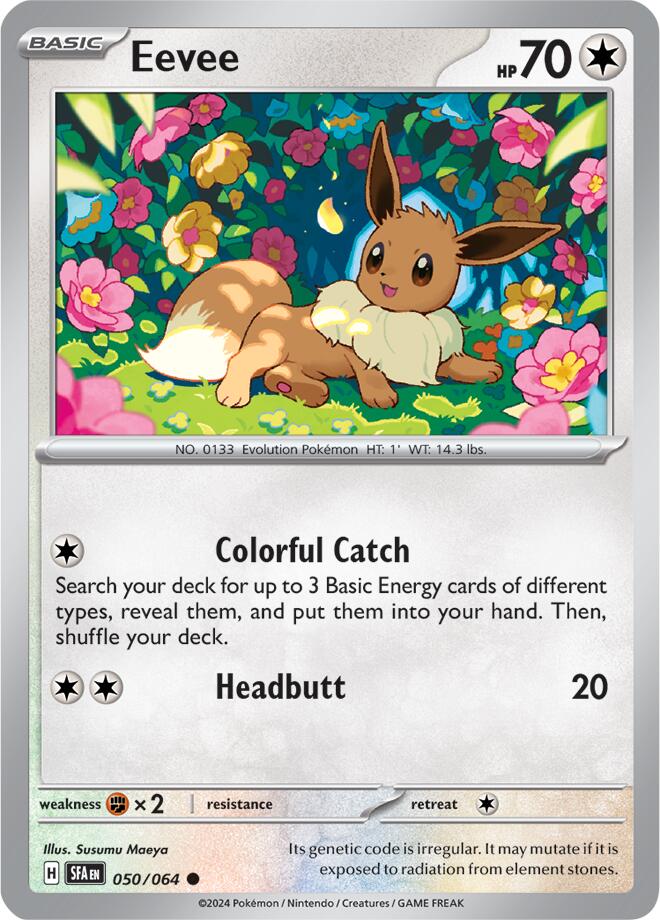 Eevee (050/064) [Scarlet & Violet: Shrouded Fable] | Good Games North