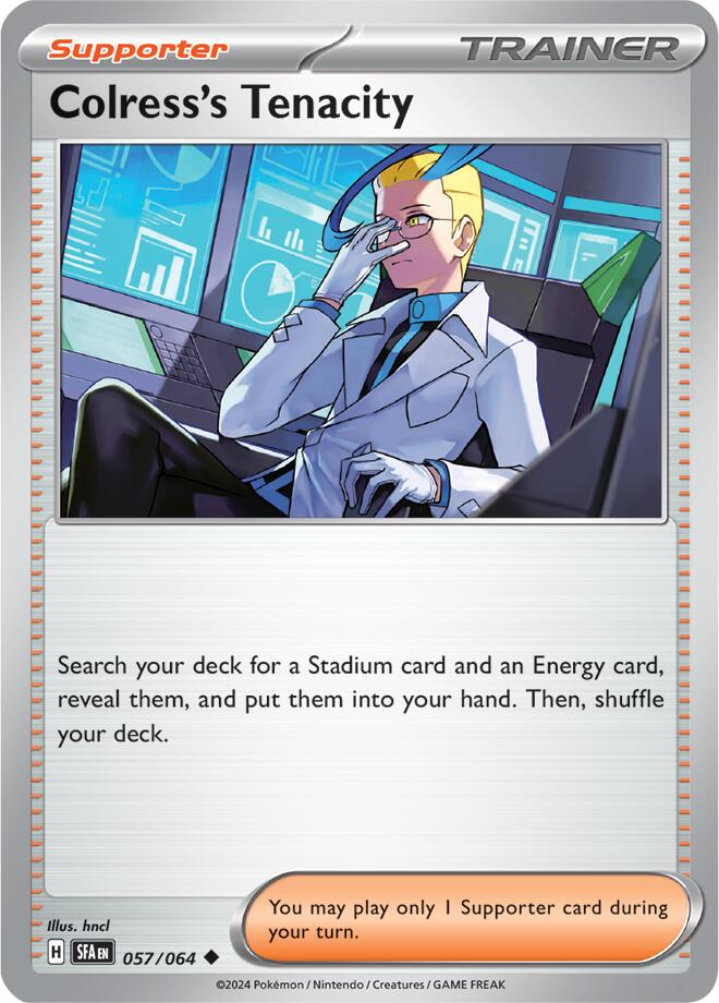 Colress's Tenacity (057/064) [Scarlet & Violet: Shrouded Fable] | Good Games North