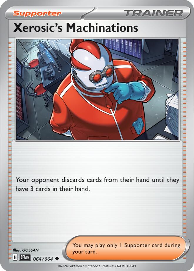 Xerosic's Machinations (064/064) [Scarlet & Violet: Shrouded Fable] | Good Games North