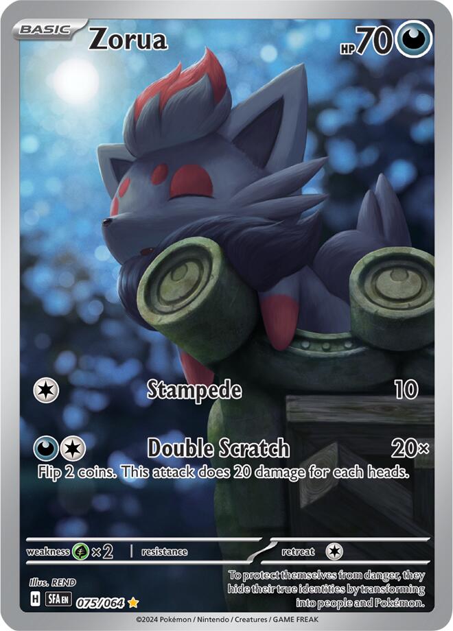 Zorua (075/064) [Scarlet & Violet: Shrouded Fable] | Good Games North