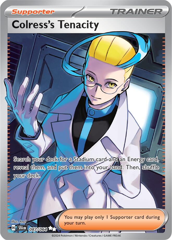 Colress's Tenacity (087/064) [Scarlet & Violet: Shrouded Fable] | Good Games North