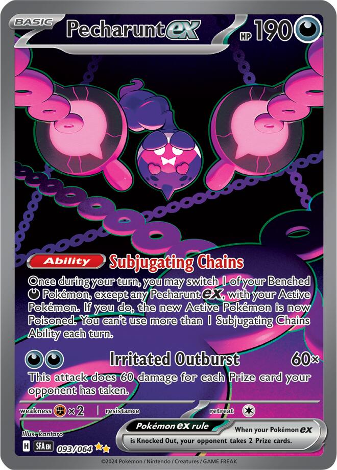 Pecharunt ex (093/064) [Scarlet & Violet: Shrouded Fable] | Good Games North