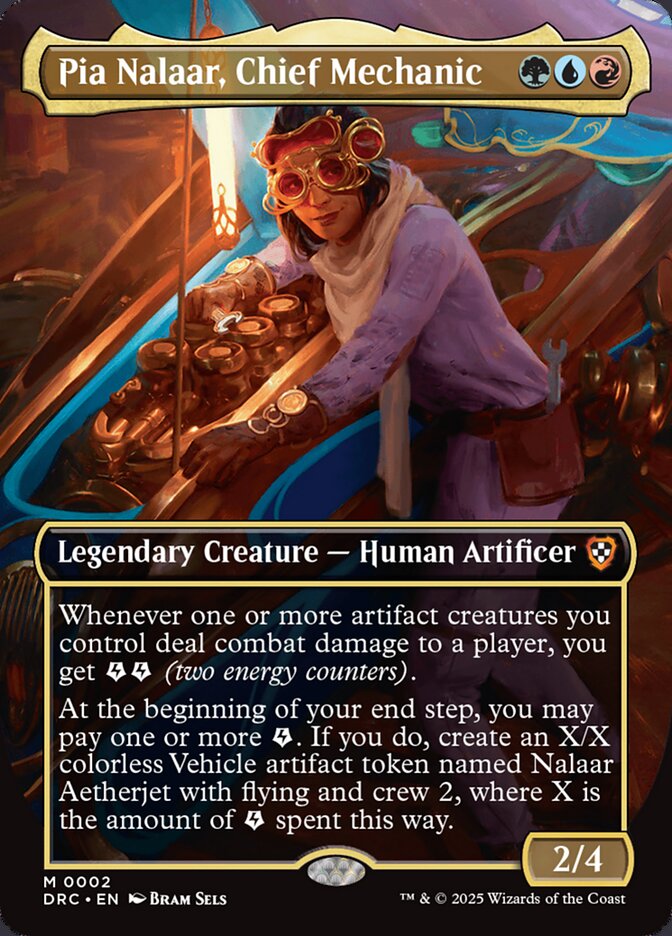 Pia Nalaar, Chief Mechanic (Commander: Aetherdrift)  | Good Games North