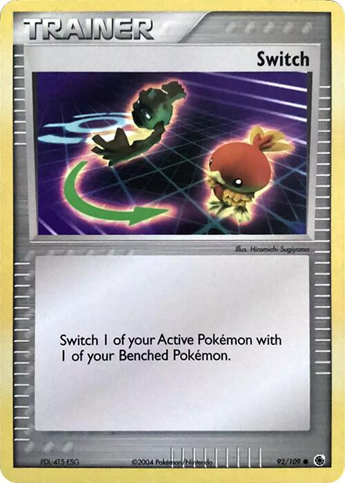 Switch (92/109) (Theme Deck Exclusive) [EX: Ruby & Sapphire] | Good Games North