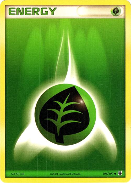 Grass Energy (104/109) (Theme Deck Exclusive) [EX: Ruby & Sapphire] | Good Games North
