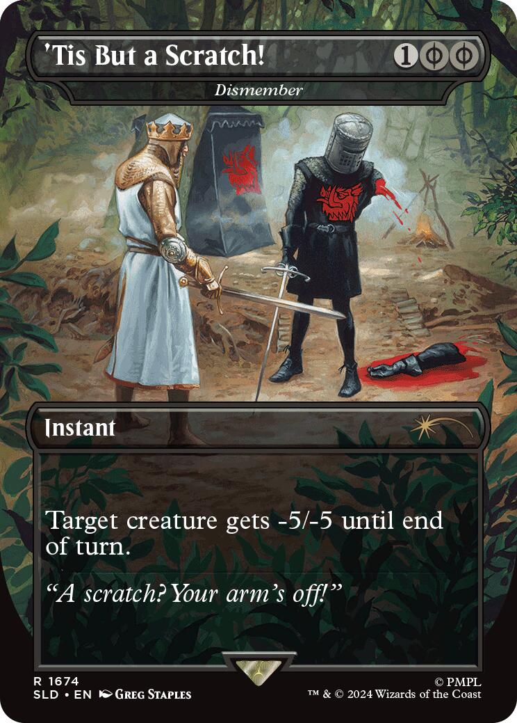 'Tis But a Scratch! - Dismember [Secret Lair Drop Series] | Good Games North