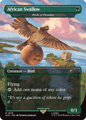 African Swallow - Birds of Paradise [Secret Lair Drop Series] | Good Games North