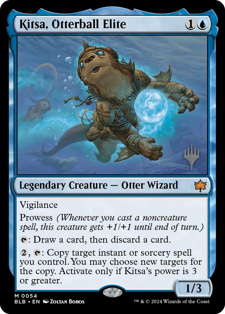 Kitsa, Otterball Elite (Promo Pack) [Bloomburrow Promos] | Good Games North