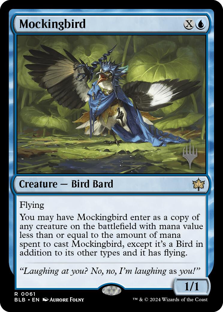 Mockingbird (Promo Pack) [Bloomburrow Promos] | Good Games North