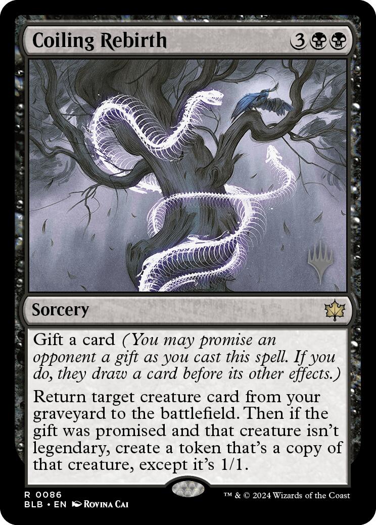 Coiling Rebirth (Promo Pack) [Bloomburrow Promos] | Good Games North