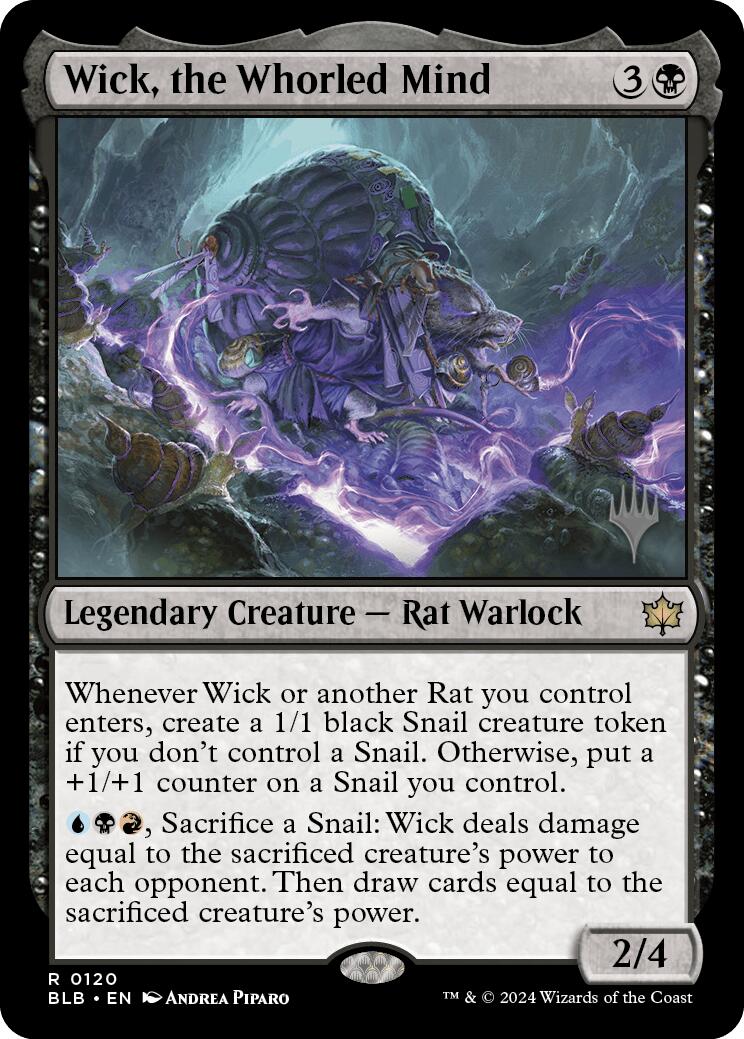 Wick, the Whorled Mind (Promo Pack) [Bloomburrow Promos] | Good Games North