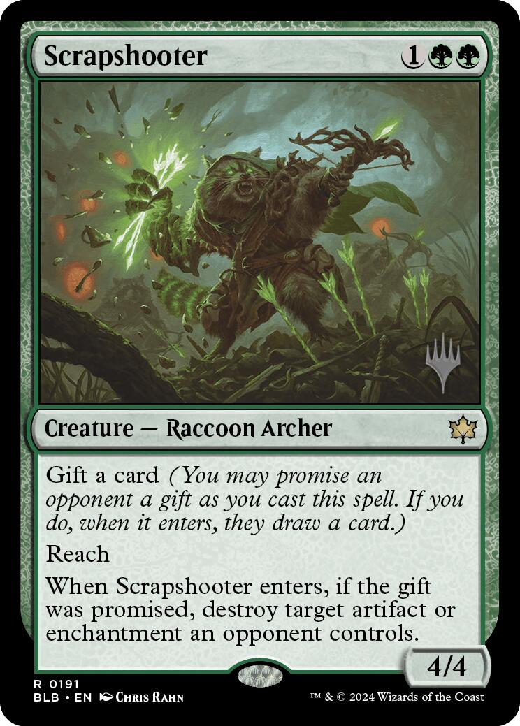 Scrapshooter (Promo Pack) [Bloomburrow Promos] | Good Games North