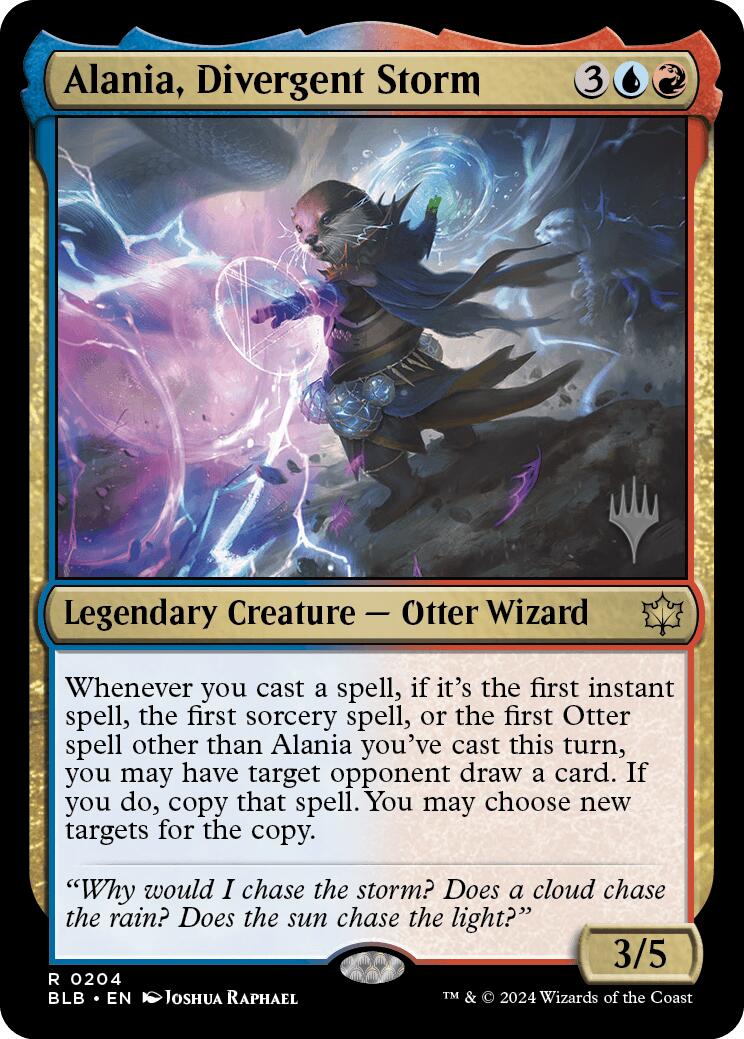 Alania, Divergent Storm (Promo Pack) [Bloomburrow Promos] | Good Games North