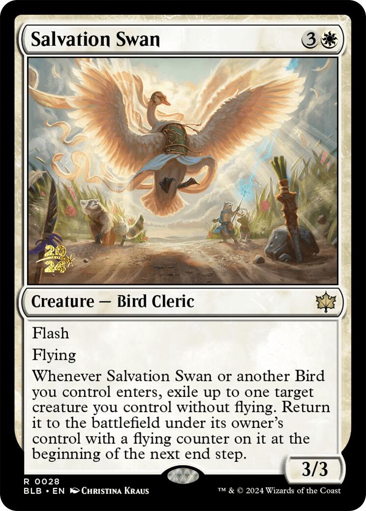 Salvation Swan [Bloomburrow Prerelease Promos] | Good Games North