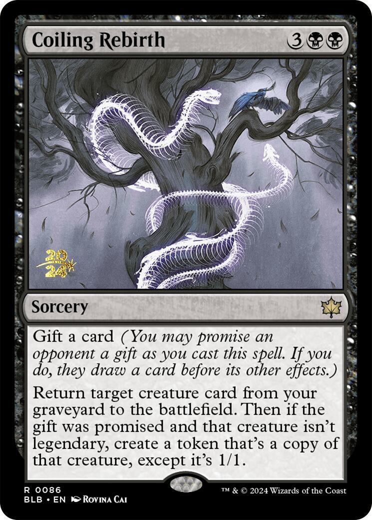 Coiling Rebirth [Bloomburrow Prerelease Promos] | Good Games North