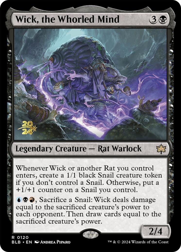 Wick, the Whorled Mind [Bloomburrow Prerelease Promos] | Good Games North