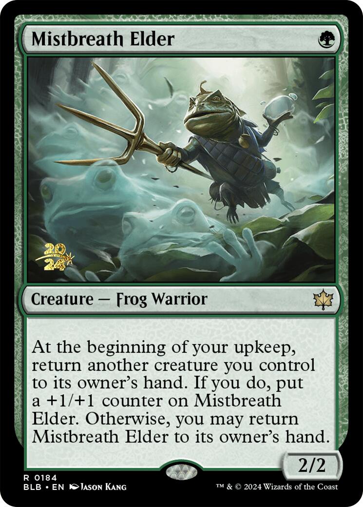Mistbreath Elder [Bloomburrow Prerelease Promos] | Good Games North