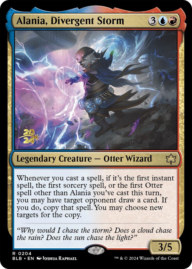 Alania, Divergent Storm [Bloomburrow Prerelease Promos] | Good Games North