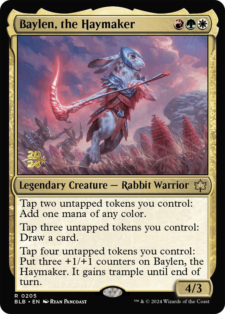 Baylen, the Haymaker [Bloomburrow Prerelease Promos] | Good Games North