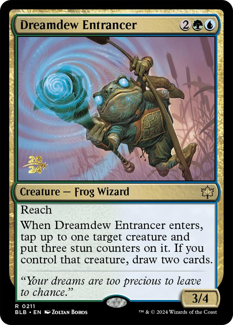 Dreamdew Entrancer [Bloomburrow Prerelease Promos] | Good Games North