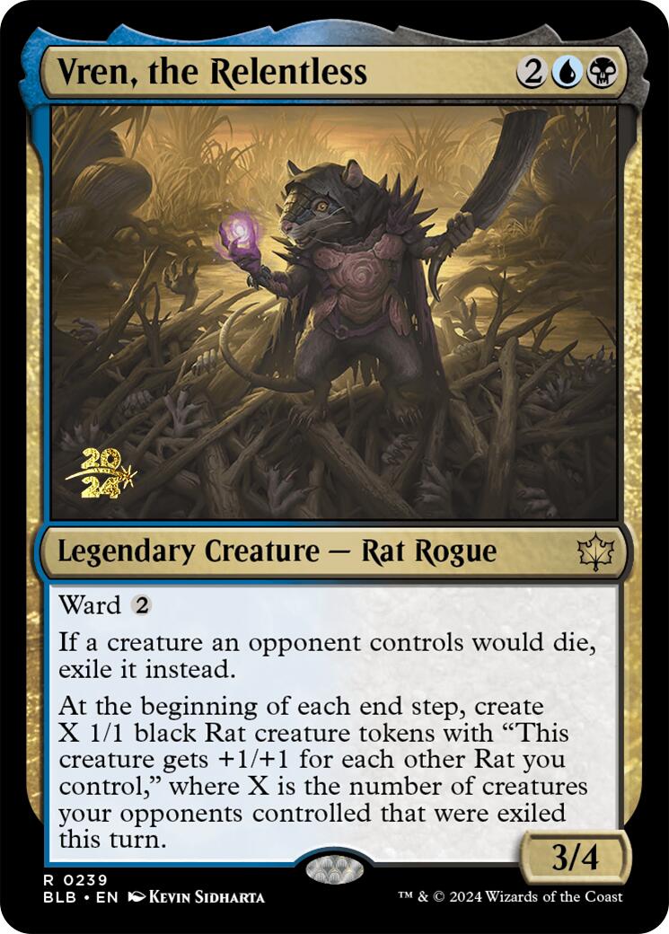 Vren, the Relentless [Bloomburrow Prerelease Promos] | Good Games North