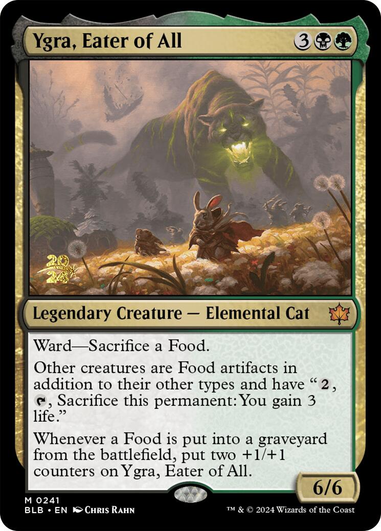 Ygra, Eater of All [Bloomburrow Prerelease Promos] | Good Games North