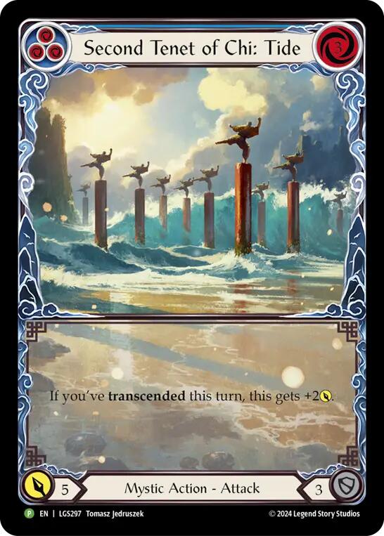 Second Tenet of Chi: Tide [LGS297] (Promo)  Rainbow Foil | Good Games North