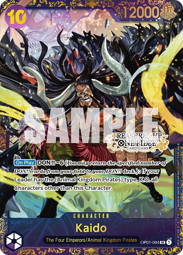 Kaido (Treasure Cup) [One Piece Promotion Cards] | Good Games North