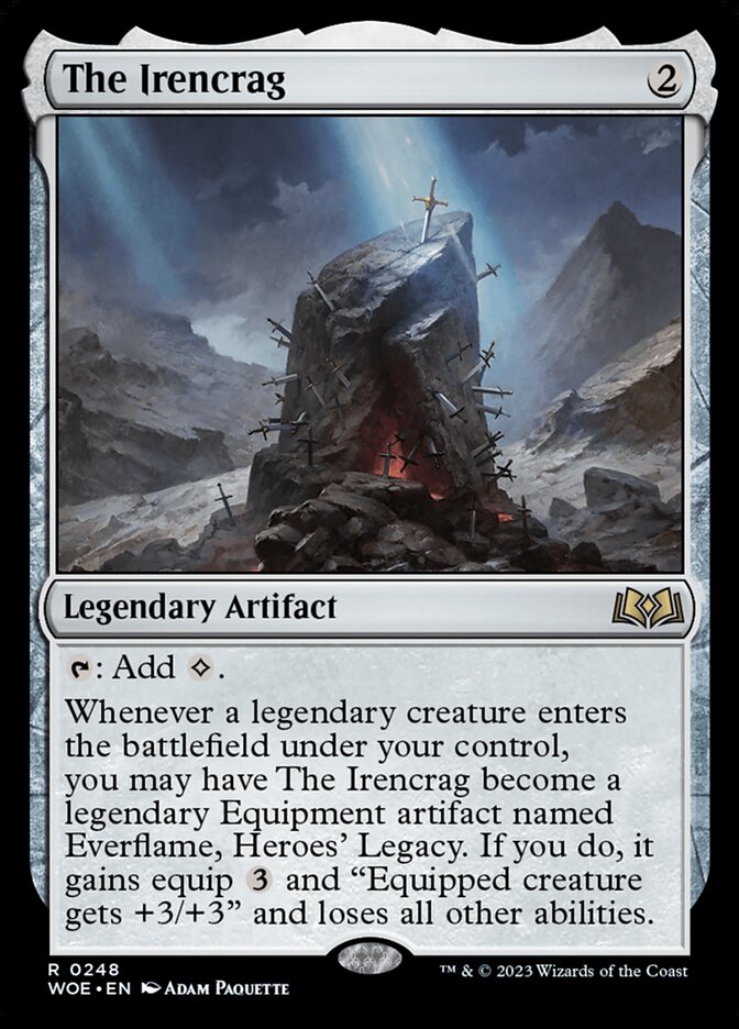 The Irencrag (Wilds of Eldraine)  - Foil | Good Games North