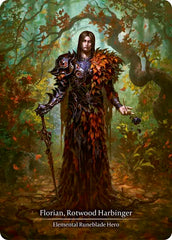 Florian, Rotwood Harbinger (Marvel) [ROS001-MV] (Rosetta)  Cold Foil | Good Games North