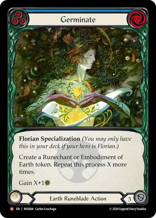 Germinate [ROS004] (Rosetta)  Rainbow Foil | Good Games North