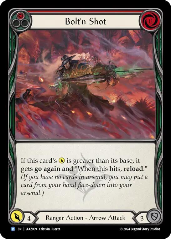 Bolt'n' Shot (Red) [AAZ009] (Armory Deck: Azalea) | Good Games North