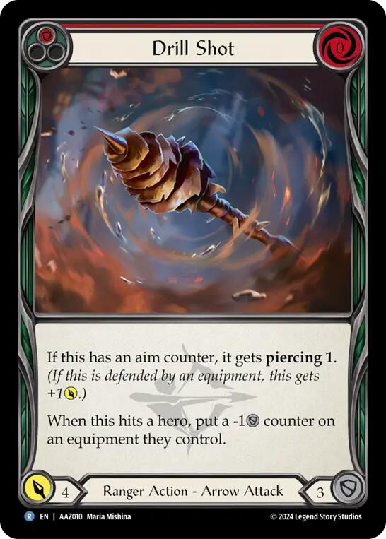 Drill Shot (Red) [AAZ010] (Armory Deck: Azalea) | Good Games North