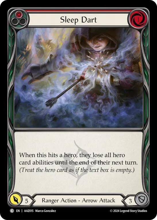 Sleep Dart [AAZ015] (Armory Deck: Azalea) | Good Games North