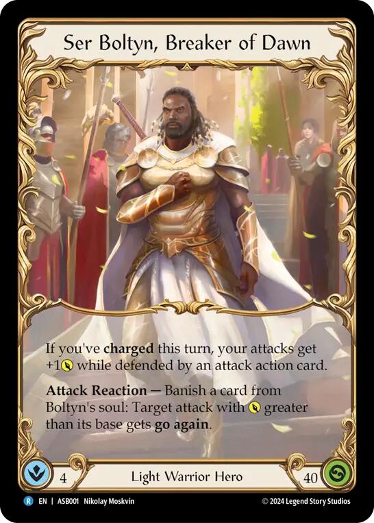 Ser Boltyn, Breaker of Dawn [ASB001] (Armory Deck: Boltyn) | Good Games North