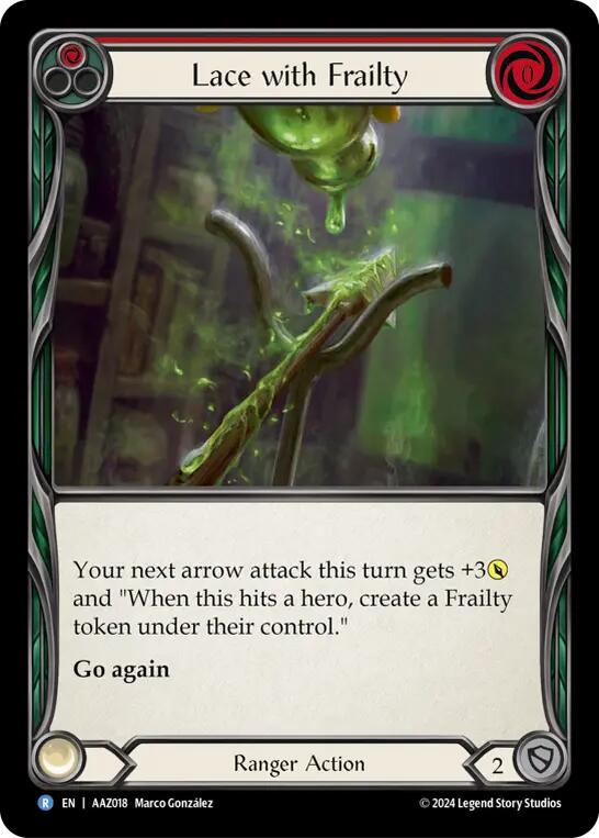 Lace with Frailty [AAZ018] (Armory Deck: Azalea) | Good Games North