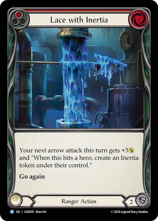 Lace with Inertia [AAZ019] (Armory Deck: Azalea) | Good Games North