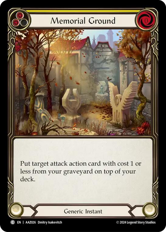 Memorial Ground [AAZ026] (Armory Deck: Azalea) | Good Games North