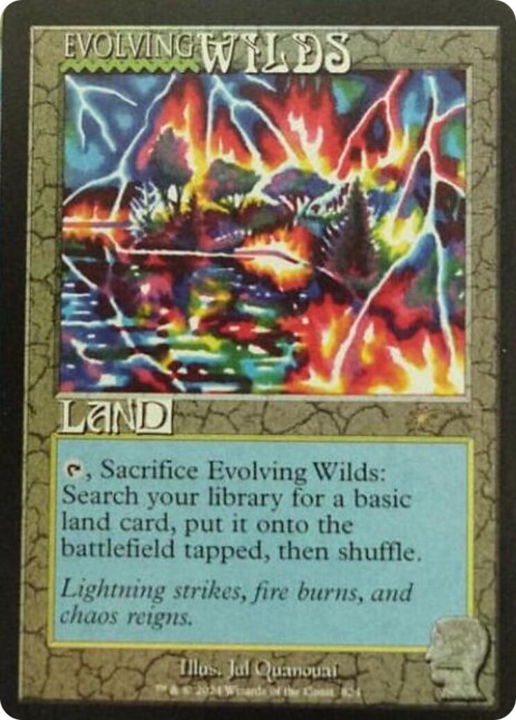 Evolving Wilds (Rainbow Foil) [Secret Lair Drop Series] | Good Games North