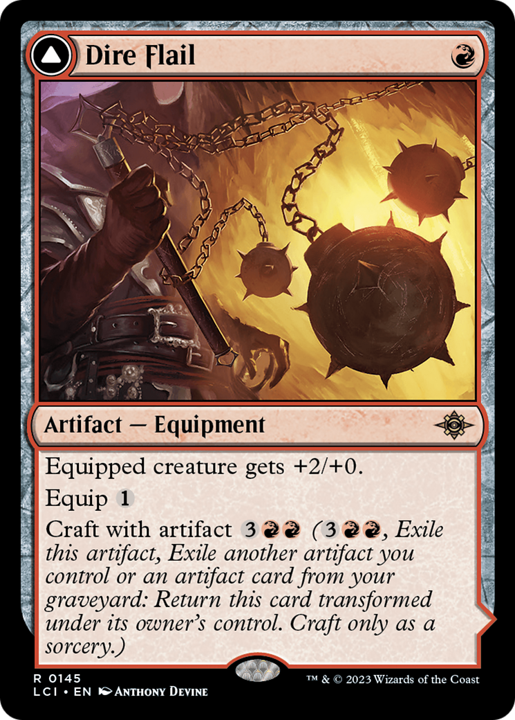 Dire Flail [The Lost Caverns of Ixalan] | Good Games North