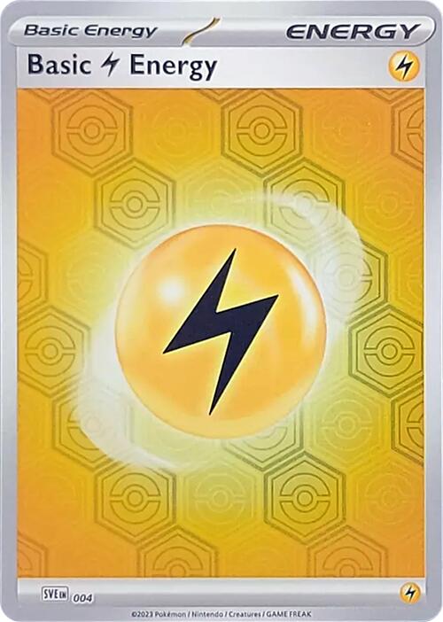 Basic Lightning Energy (004) [Scarlet & Violet: Shrouded Fable] | Good Games North