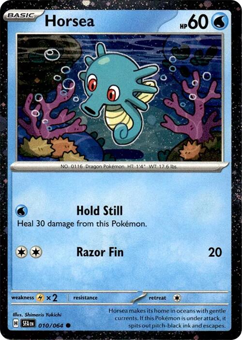 Horsea (010/064) (Cosmos Holo) [Miscellaneous Cards] | Good Games North