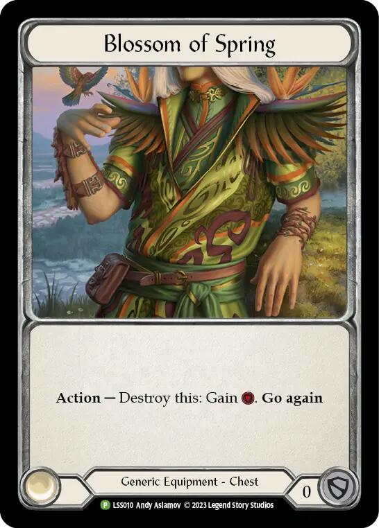Fabric of Blossoms [LSS010] (Promo)  Cold Foil | Good Games North