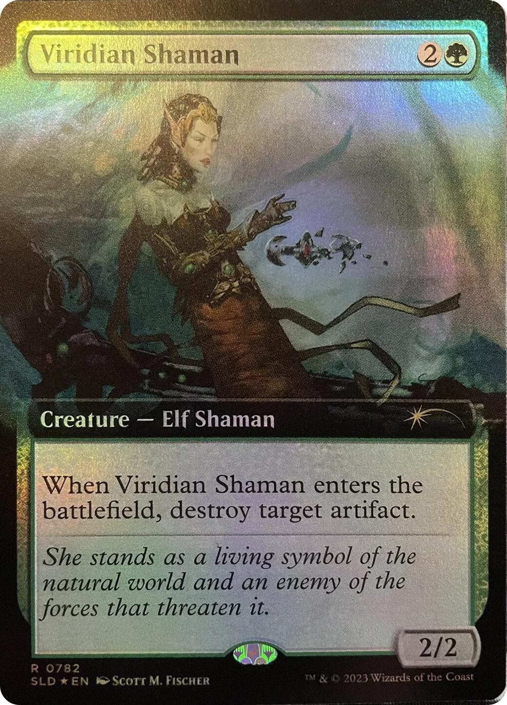 Viridian Shaman (Extended Art) [Secret Lair Drop Series] | Good Games North