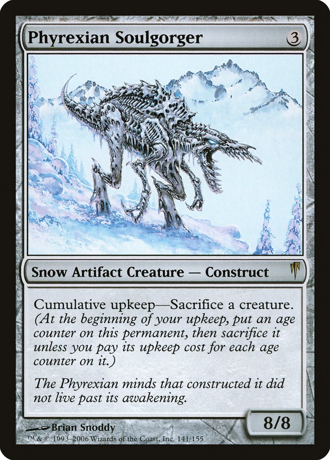 Phyrexian Soulgorger 141/155 (Coldsnap)  - Foil | Good Games North