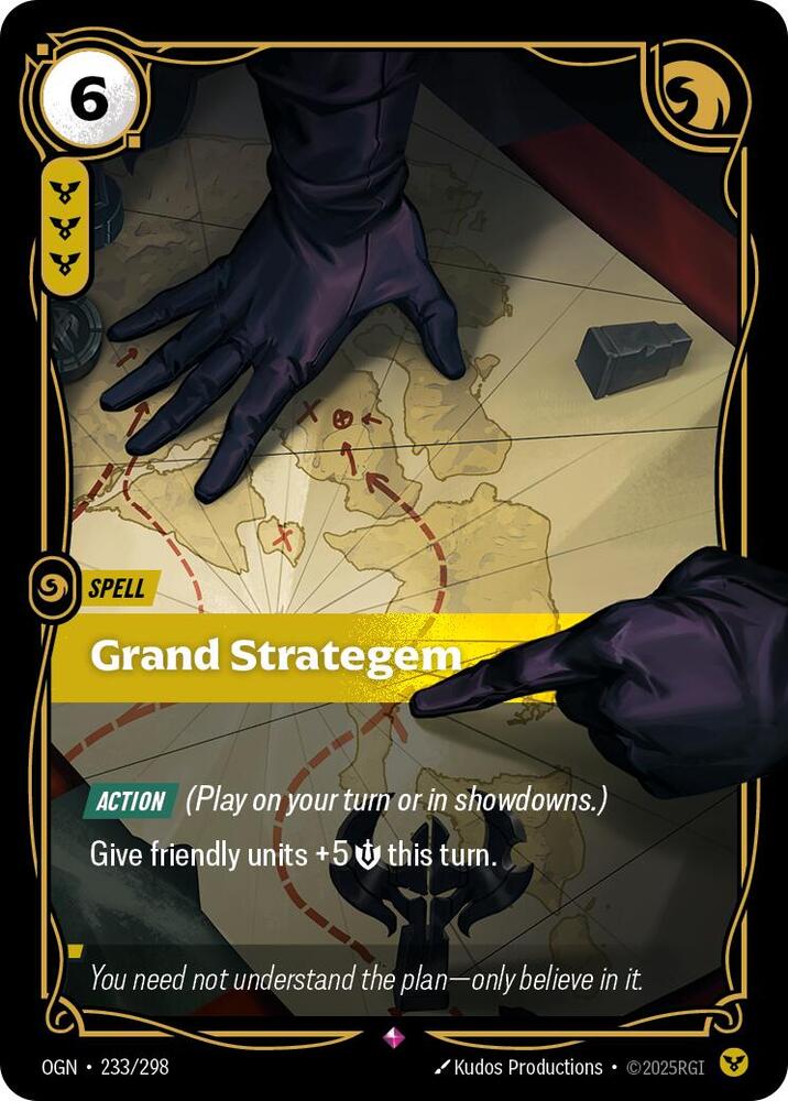 Grand Strategem 233/298 (Origins)  - Foil | Good Games North