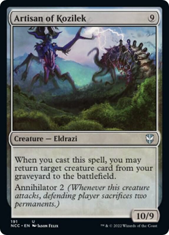 Artisan of Kozilek (Commander: Streets of New Capenna)  | Good Games North