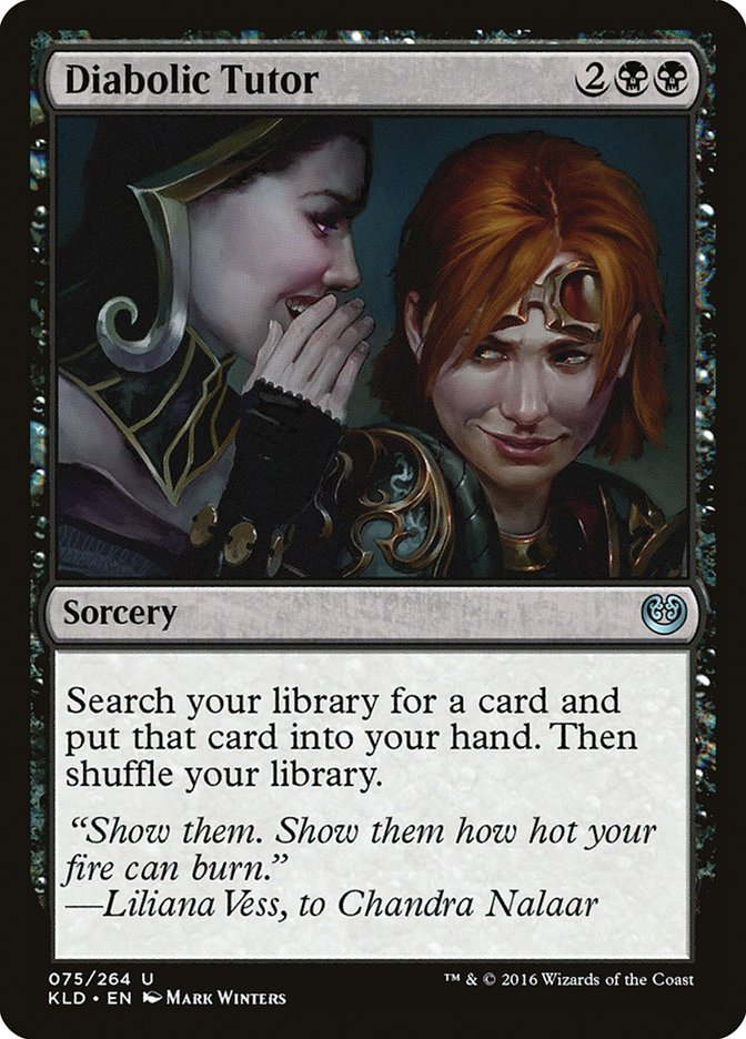 Diabolic Tutor [Kaladesh] | Good Games North