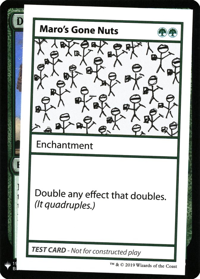 Maro's Gone Nuts [Mystery Booster Playtest Cards] | Good Games North